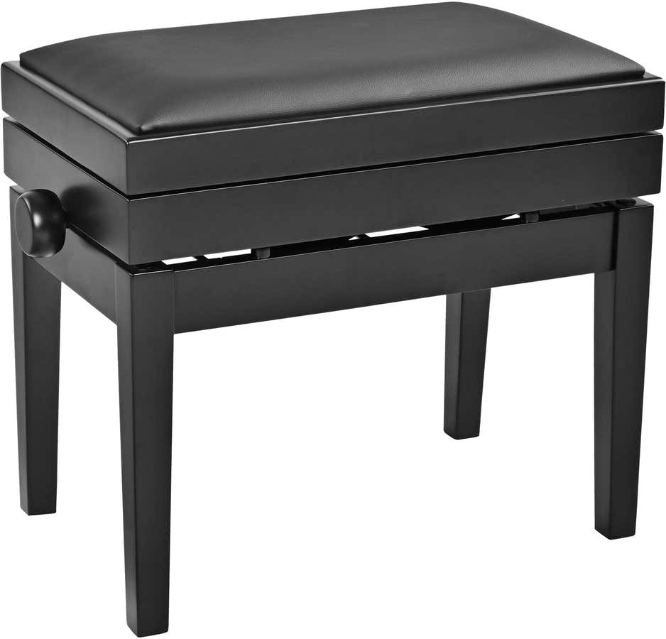 Keyboard bench 13956 Matt black