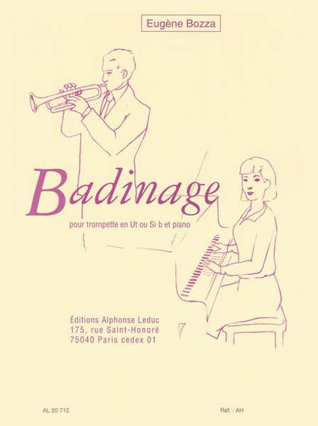 Leduc Bozza.e. - Badinage - Trompette