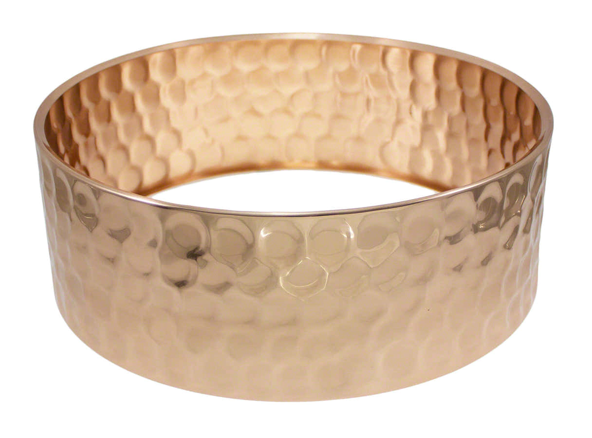 SHBZ1405 - 14" X 5" HAMMERED BRONZE SHELL - SNARE DRUM