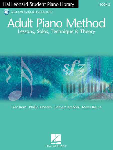 Hal Leonard Adult Piano Method Lessons Solos Technique And Theory+ 2audio En Ligne - Piano Solo