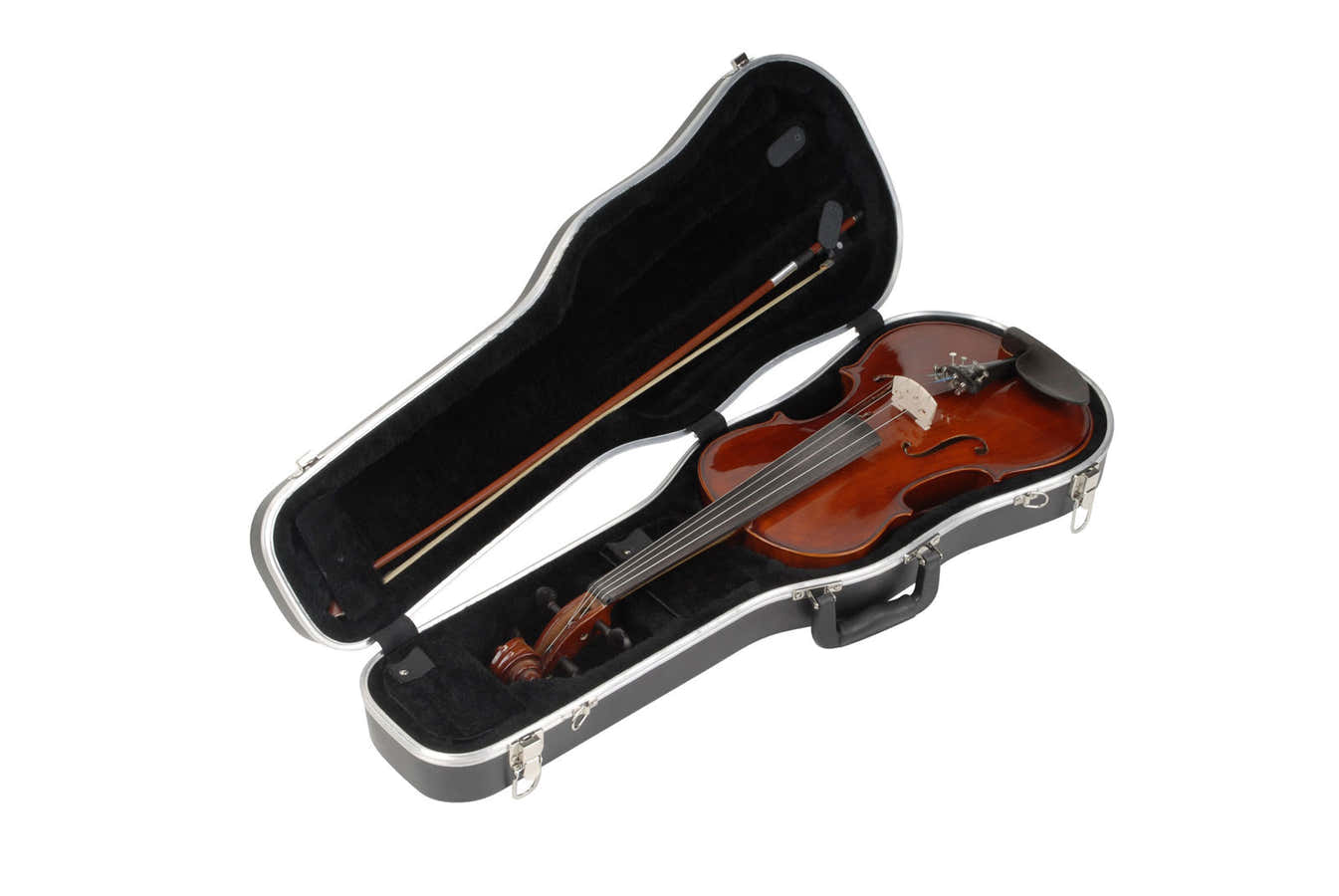 MUSIC STRING INSTRUMENTS CASES 15 and 16 inch VIOLA DELUXE CASE BLACK