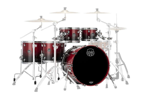 Mapex Saturn V Studio 22 Scarlet Fade