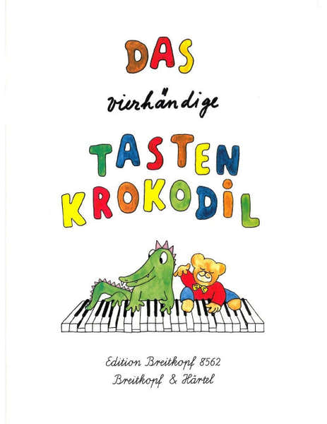 Edition Breitkopf The FOUR-handed Keyboard Crocodile - Piano (4 Hets)