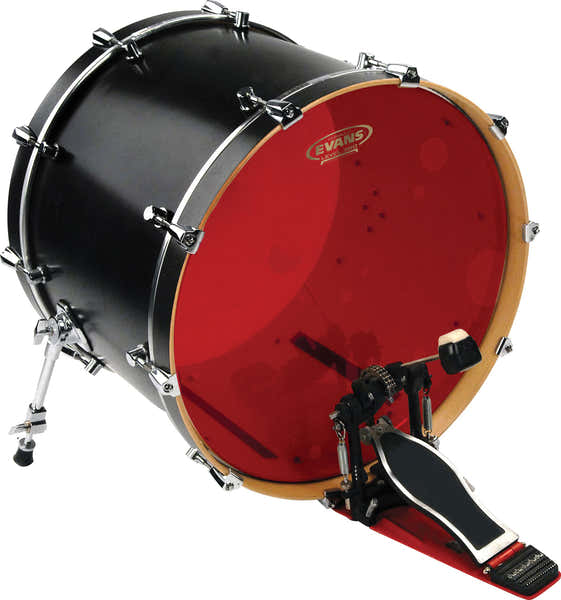 Evans HYDRAULIC BASS DRUM HEAD RED 20 - BD20HR