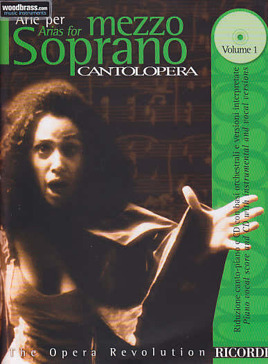 Ricordi CANTOLOPERA - ARIE PER MEZZOSOPRANO VOL.1 + CD