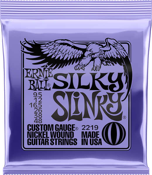 Ernie Ball 2219 Silky Slinky 9,5-48