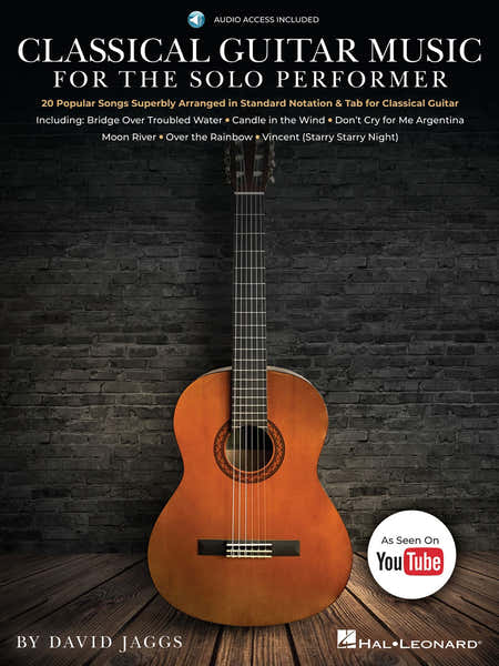 Hal Leonard Classical Guitare Music For The Solo Performer