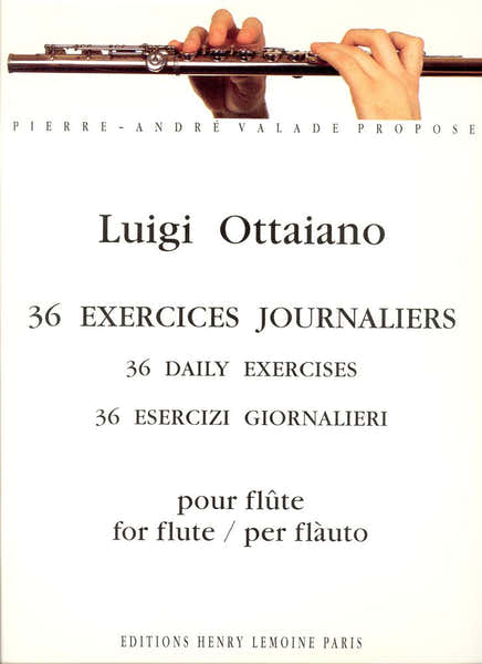 Lemoine Ottaiano Luigi - Exercices Journaliers (36) - Flute
