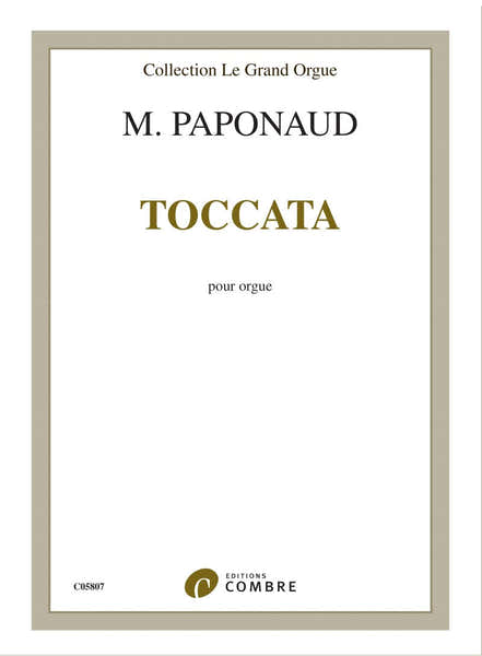 Combre Paponaud - Toccata - Orgue