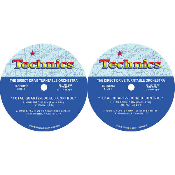 LP slipmat Technics Motown