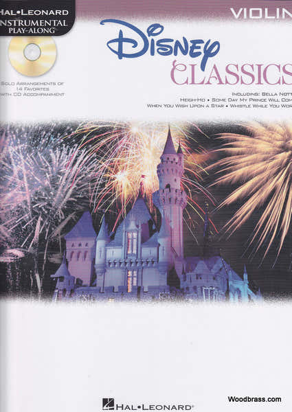 Hal Leonard Disney Classics For Violin + CD