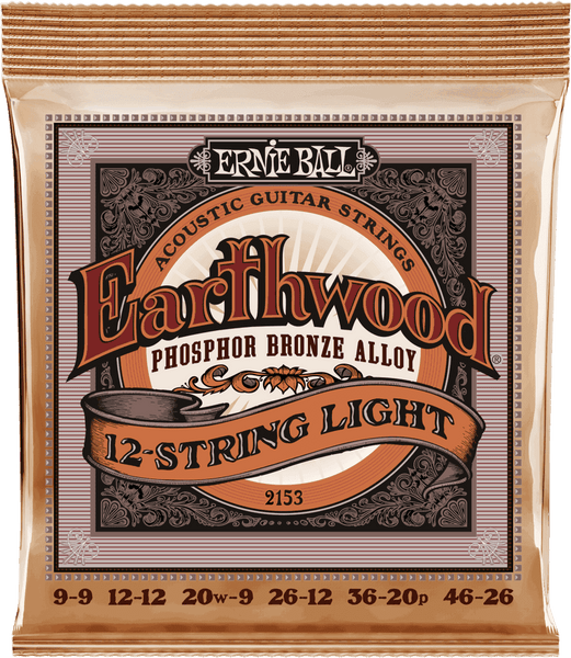 Ernie Ball SLINKY ACOUSTIC 12 STRINGS 9-9 / 46-26 2153