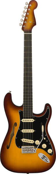 Fender Stratocaster Suona Thinline Ebo Ltd Violin Burst