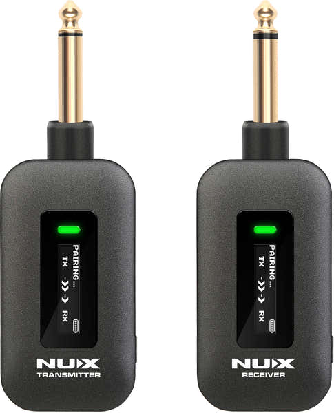 Nux Wireless Systems - For guitars and bass - 5.8 GHz - Auto-sync, Power Case