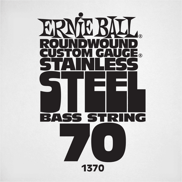 Ernie Ball .070 STAINLESS STEEL ELECTRIC BASS STRING SINGLE