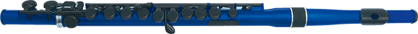 STUDENT FLUTE BLUE AND BLACK