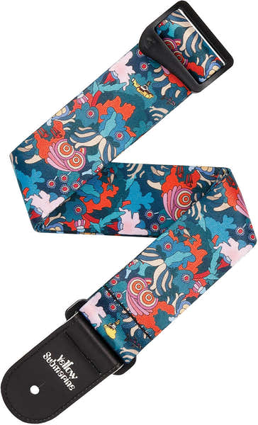 D'ADDARIO Beatles Yellow Submarine 55th Anniv. Polyester Strap Under The Sea