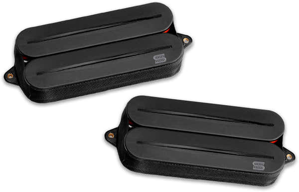 Seymour Duncan 7-string Black Jupiter Rails humbucker, Wes Hauch Signature, set, black