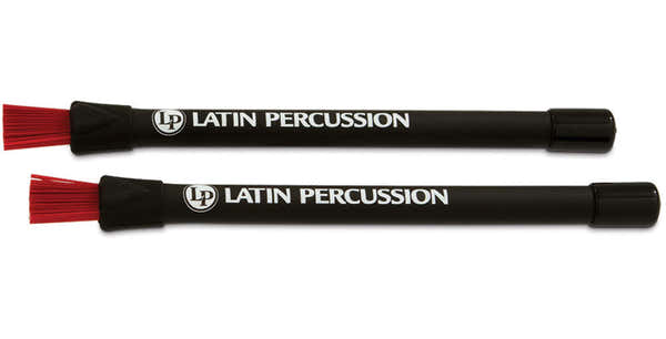 Latin Percussion LP-CCB - CAJON BRUSH RED AND BLACK