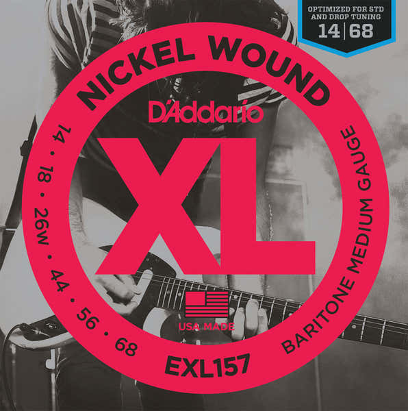 D'ADDARIO EXL157 Nickel Wound Baritone Medium 14-68