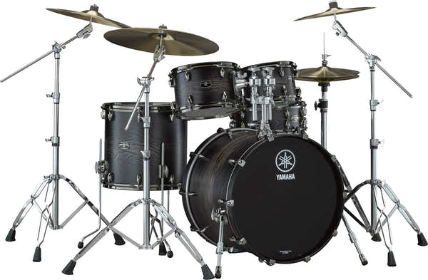 Yamaha Live Custom Hybrid Oak Rock Set Uzu Charcoal Sunburs