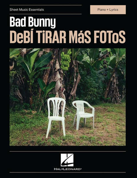 Hal Leonard Bad Bunny - Debi Tirar Mas Fotos - PVG
