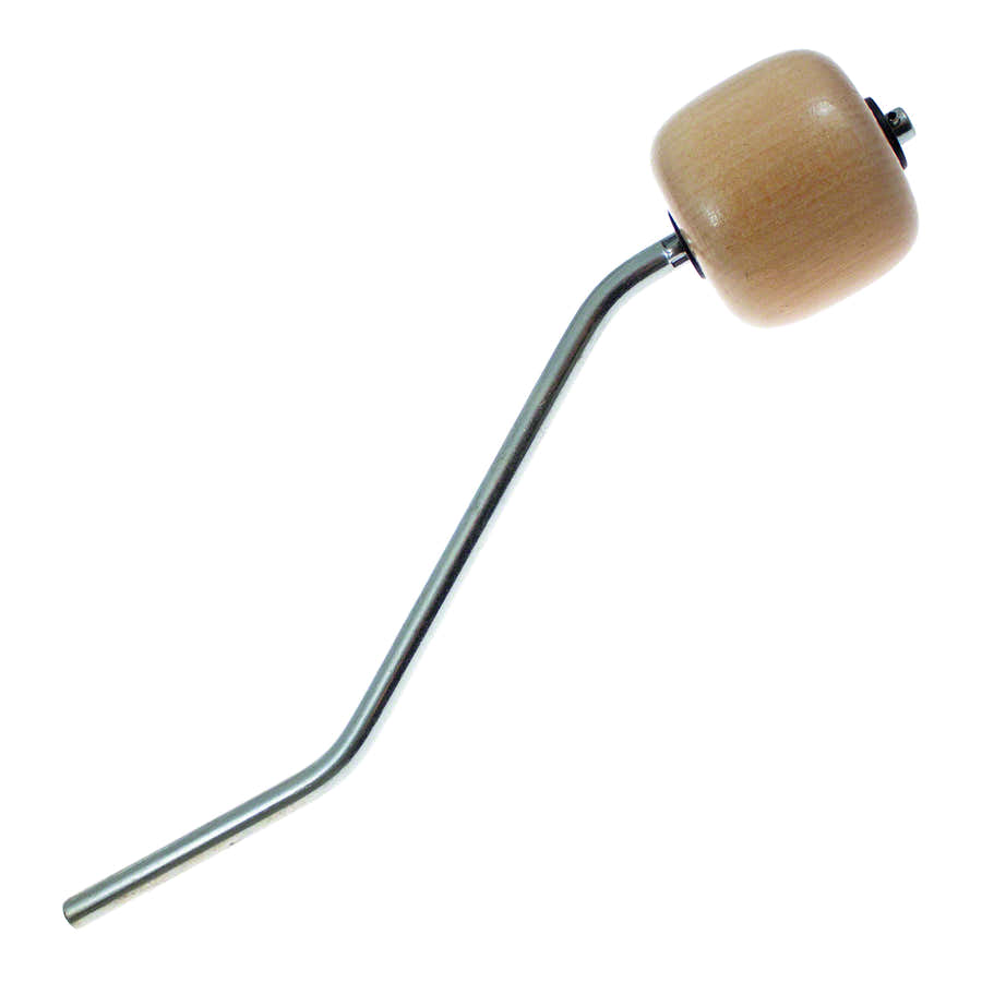 Beater Head Maple - Chrome Shaft - Bent for Double Pedal