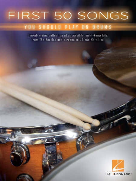Hal Leonard FIRST 50 SOLOS YOU SHOULD PLAY ON DRUMS