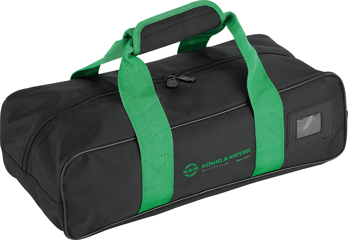 Transport bag for 2 K&M saxophone stands