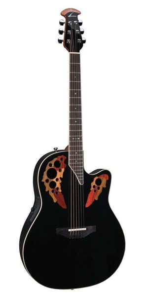 Standard Elite Deep Contour Cutaway Black