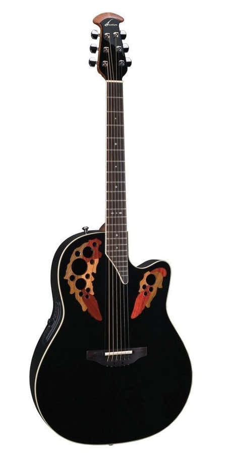 Standard Elite Deep Contour Cutaway Black