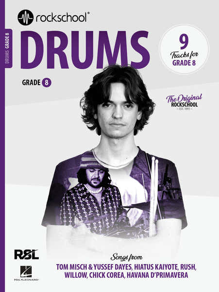 Rock School Limited Rockschool Drums - 8 (2024)