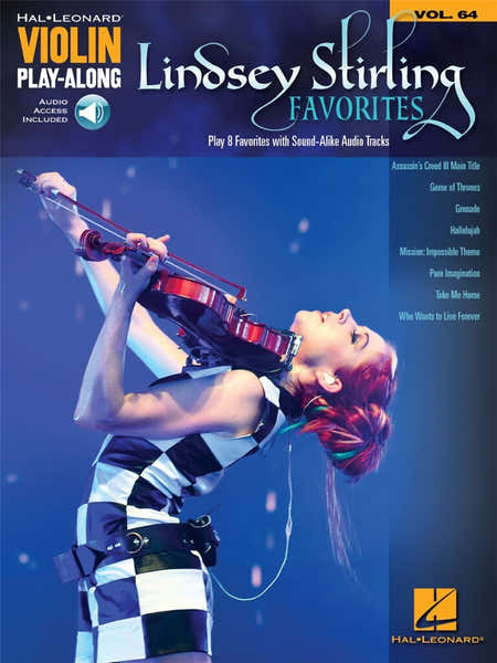 Hal Leonard Lindsey Stirling - Violin Play Along Vol.64