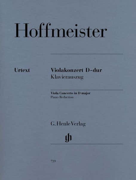 Hoffmeister F.a. - Viola Concerto D Major
