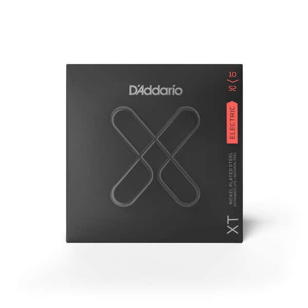 D'ADDARIO ELECTRIC NICKEL PLATED STEEL LIGHT TOP/HEAVY BOTTOM XT 10-52