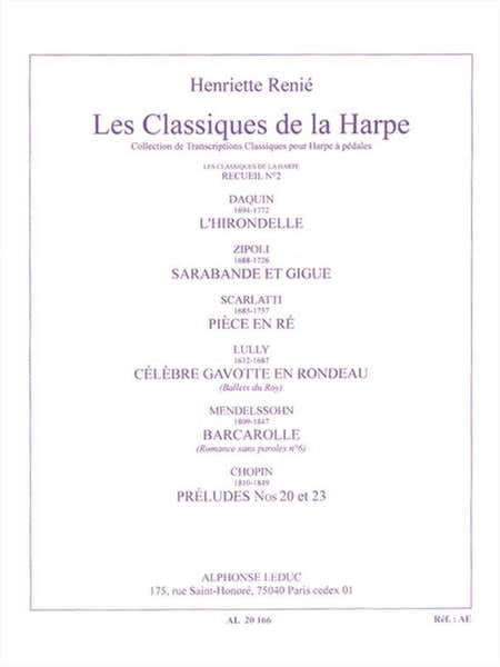 Leduc Les Classiques de la Harpe No. 2