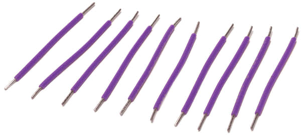 CopperSound Pre-Cut Stripped Wire 2 - Purple