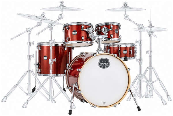Mapex Mars Birch POP ROCK ORANGE SPARKLE