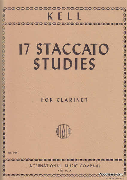 IMC Kell R. - 17 Staccato Studies - Clarinette