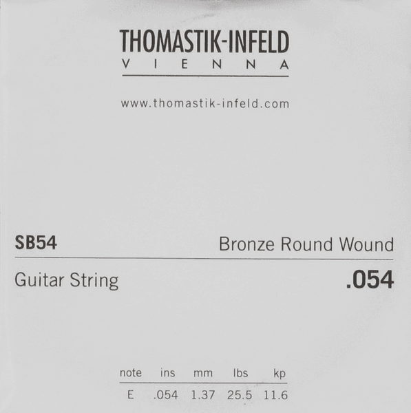Thomastik STRINGS ACOUSTIC GUITAR SPECTRUM RETAIL STRINGS .054 RW