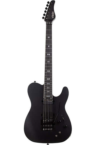 Schecter Pt Sls Elite Evil Twin FR S Satin Black