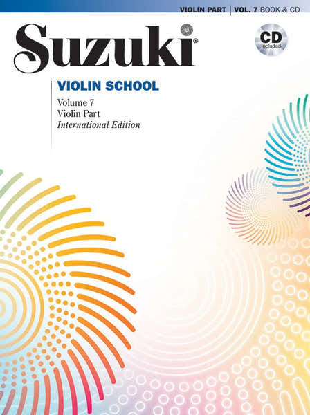 Alfred Publishing Suzuki - Violin School Vol.7 + CD - Revised Edition