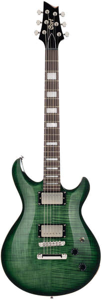 Cort M600 Transparent Green Burst