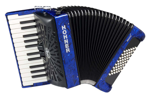 Hohner BRAVO II 48 BLUE