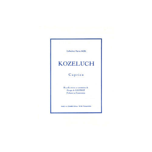 Combre Kozeluch - Caprice - Piano