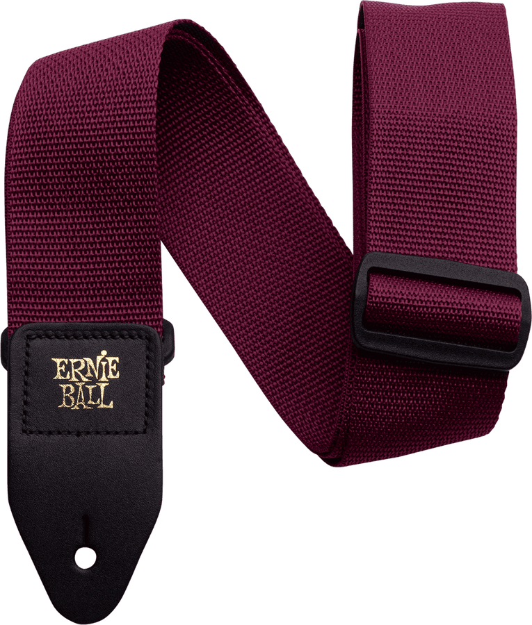 BURGUNDY GUITAR STRAP