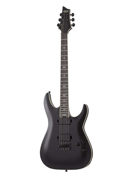 Schecter C-1 Sls Evil Twin Satin Black