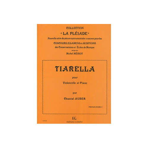 Combre Auber Chantal - Tiarella - Violoncelle et Piano