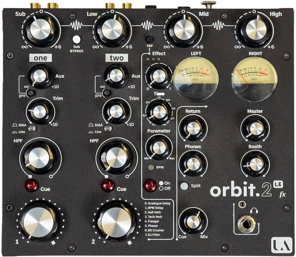 Union Audio ORBIT.2 LE FX 2-CH Rotary Desktop Mixer