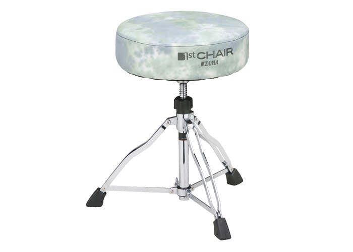 HT430TDMG DRUM THRONE 1ST CHAIR ROUND RIDER COOL MINT GRAY
